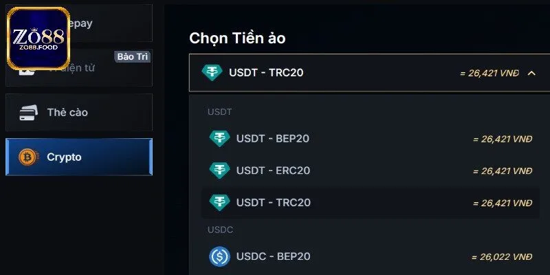 Nền tảng đưa ra nhiều khuyến mãi nạp